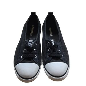 Converse All Star/Chuck Taylor's Ballet Lace Flats in Black  Women's Size 7.5